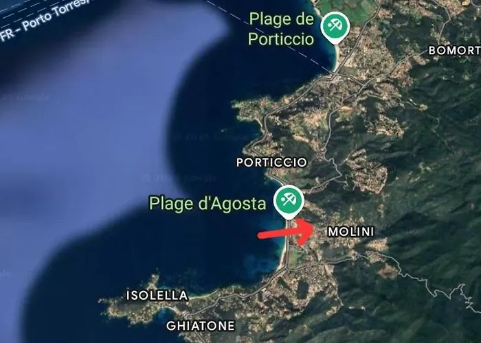 Hébergement de vacances Maisonnette Au Bord De Belle D'agosta